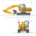 YUCHAI EXCAVATOR YC13-8 für 1,36L